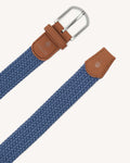 Braided belt Belt Chaine et trame Dark blue
