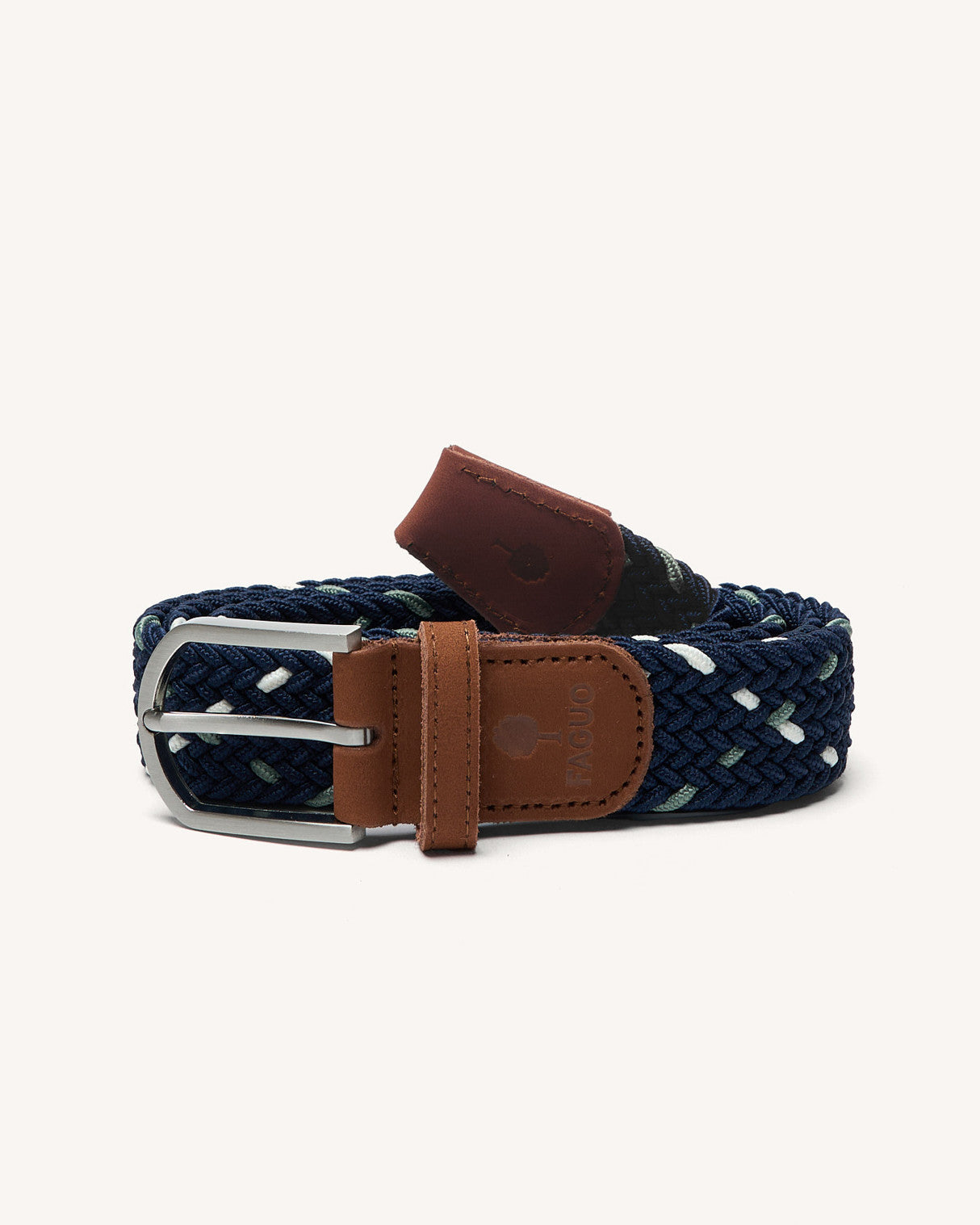 Ceinture tressee Belt Chaine et trame 
_variant