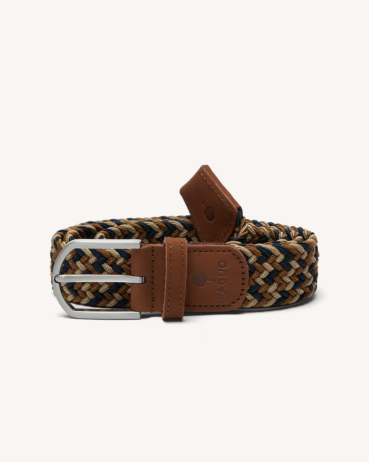 Ceinture tressee Belt Chaine et trame 
_variant