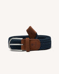 Braided belt Belt Chain and weft Navy/dark blue
