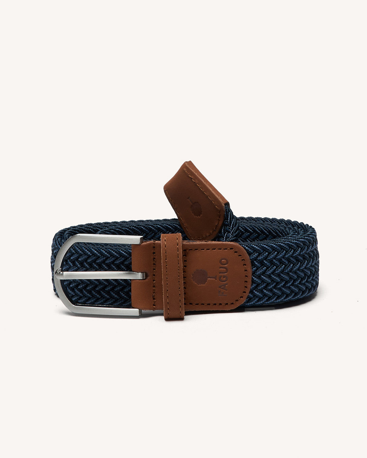 Ceinture tressee Belt Chaine et trame Navy/dark blue
_variant