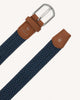 Braided belt Belt Chain and weft Navy/dark blue
