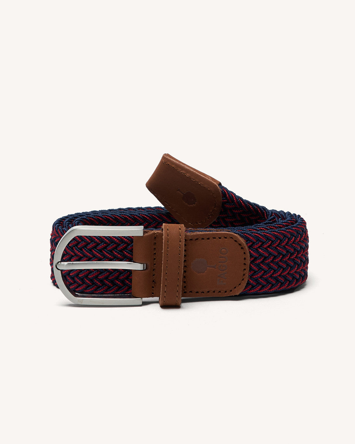 Ceinture tressee Belt Chaine et trame 
_variant
