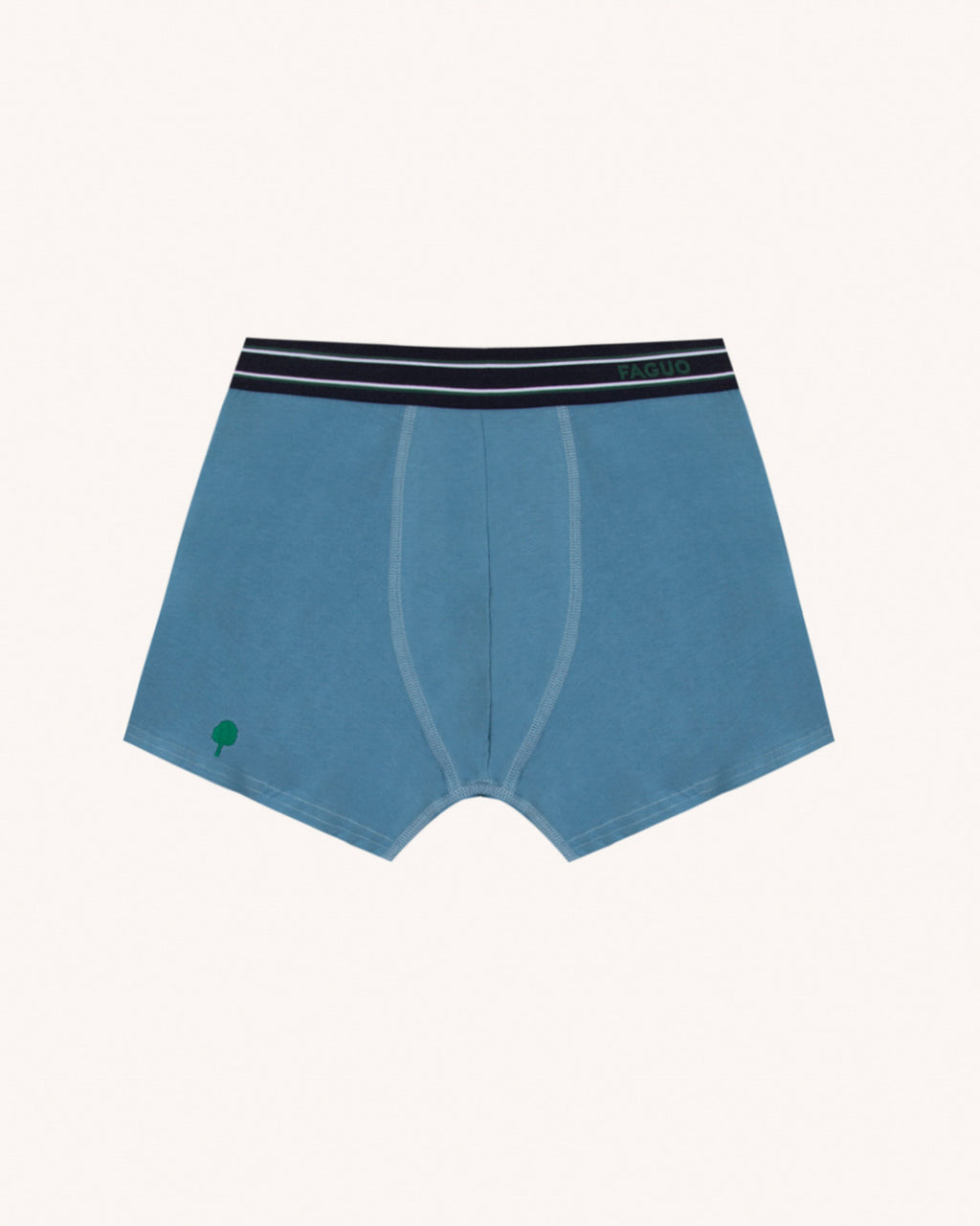 Boxer Boxer Maille Green/light blue
