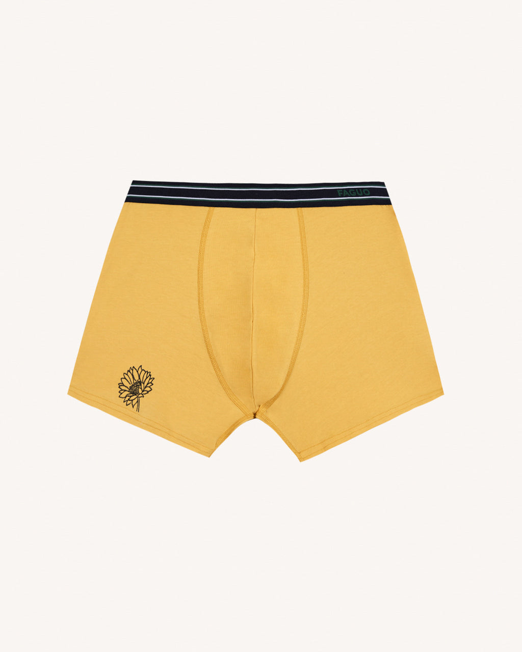 Boxer Boxer Maille Kaki/yellow
