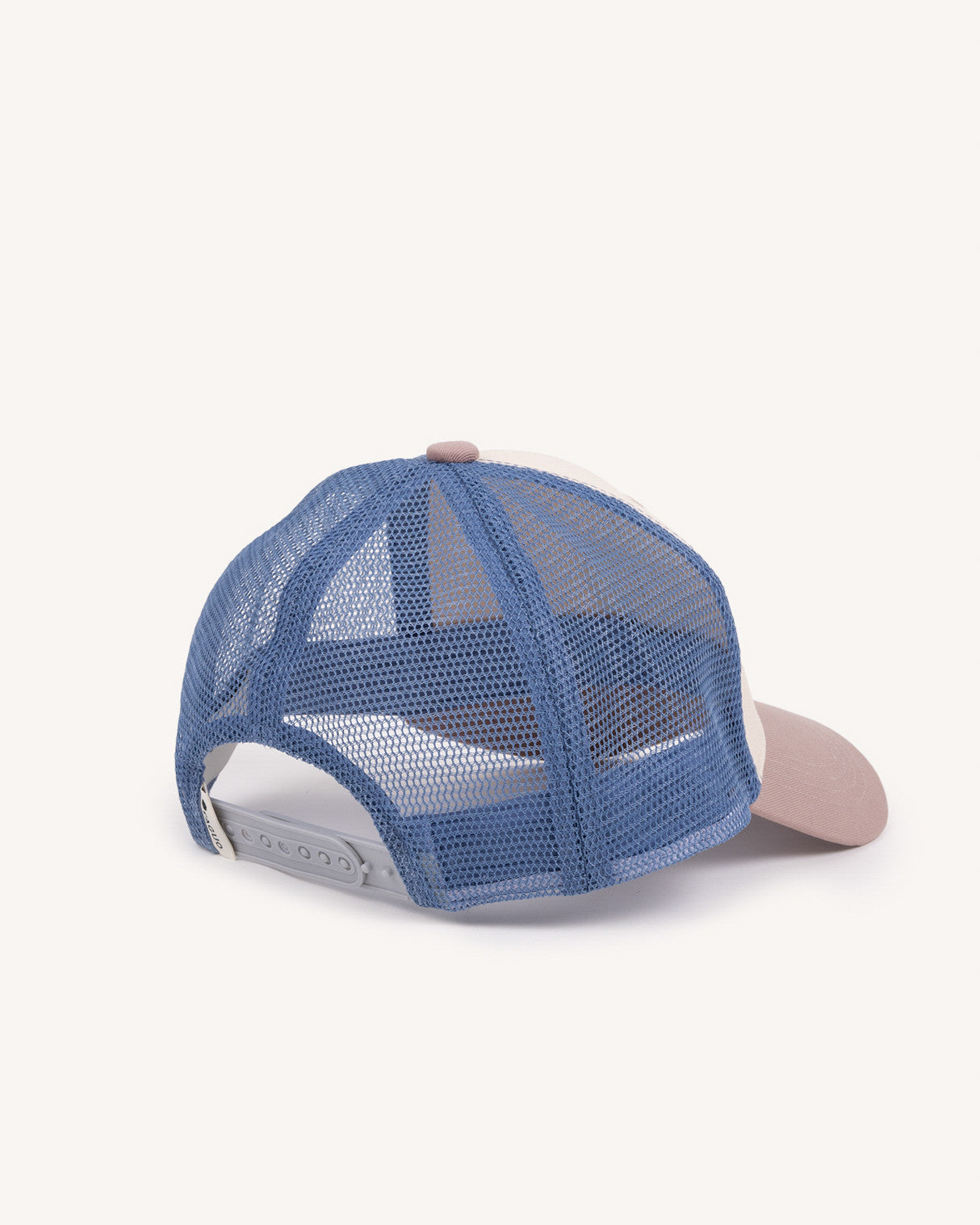 Casquette Trucker cap Chaine et trame Ecru/purple
