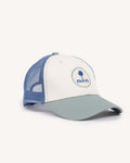 Casquette Trucker cap Chaine et trame Lichen/blue
_variant