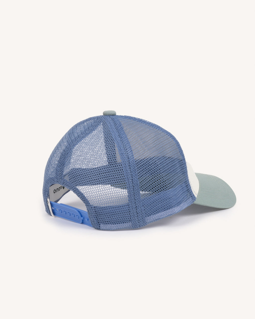Casquette Trucker cap Chaine et trame Lichen/blue
