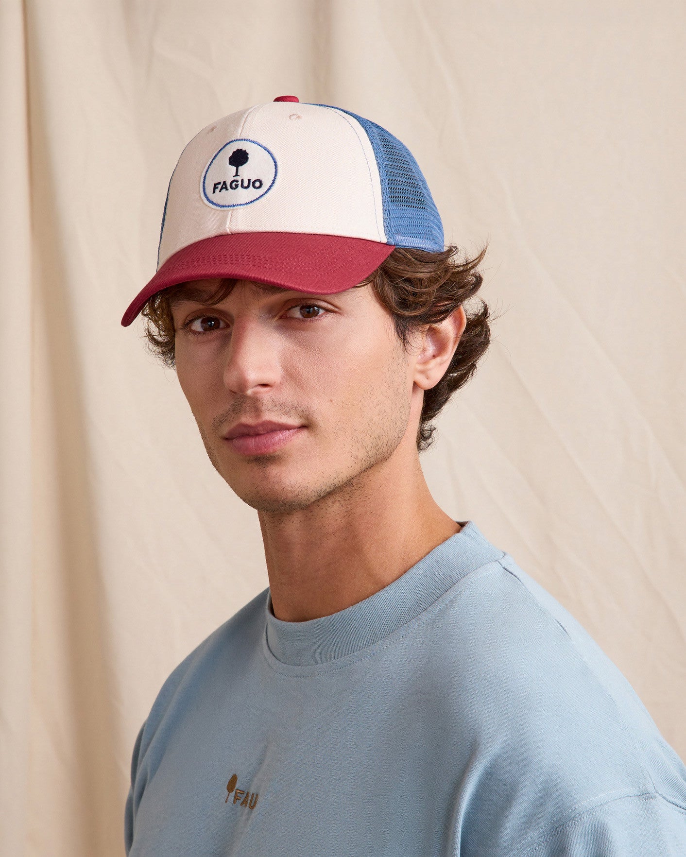 Cap Trucker cap Chaine et trame 
