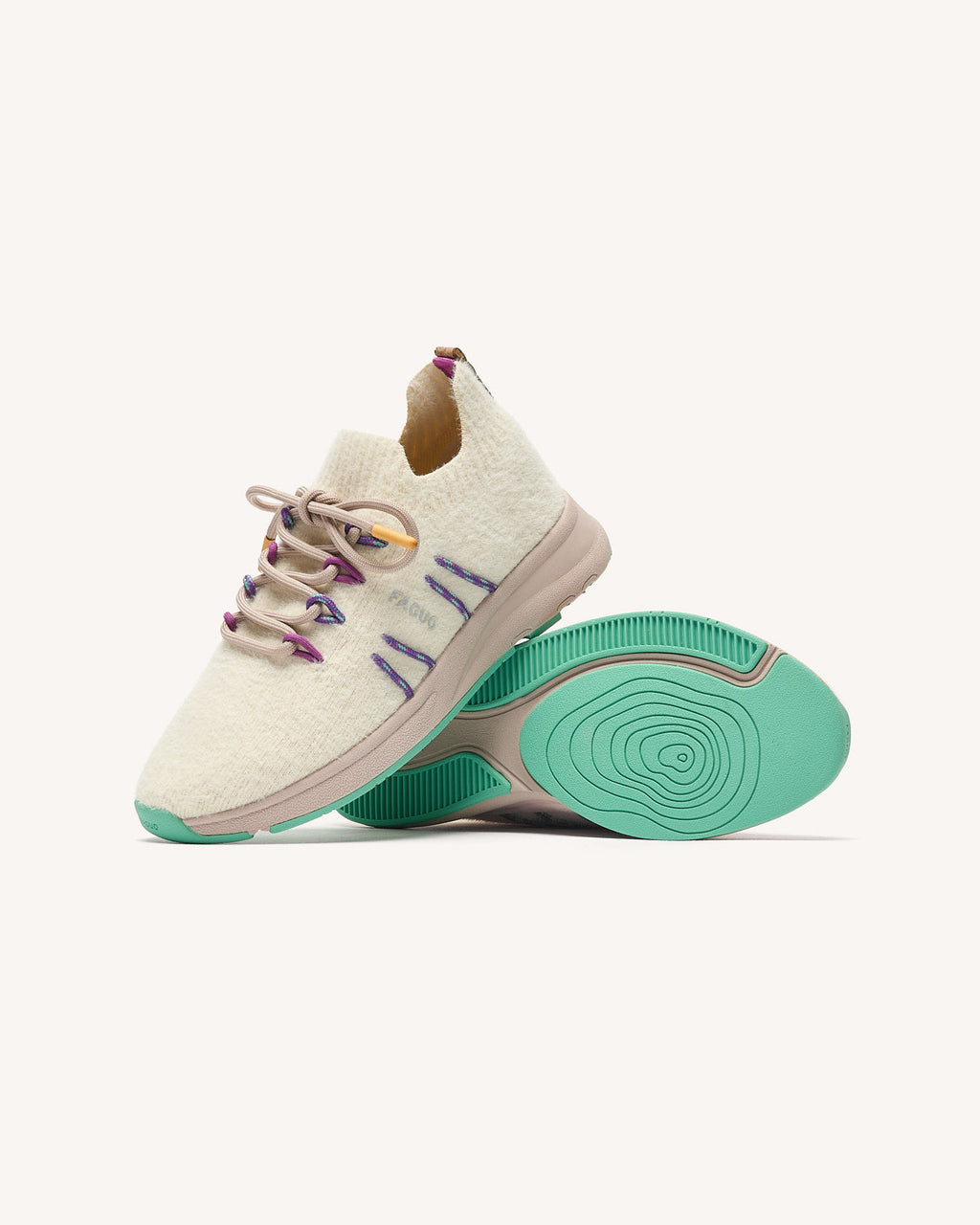 Running Heartwood Maille White/light green