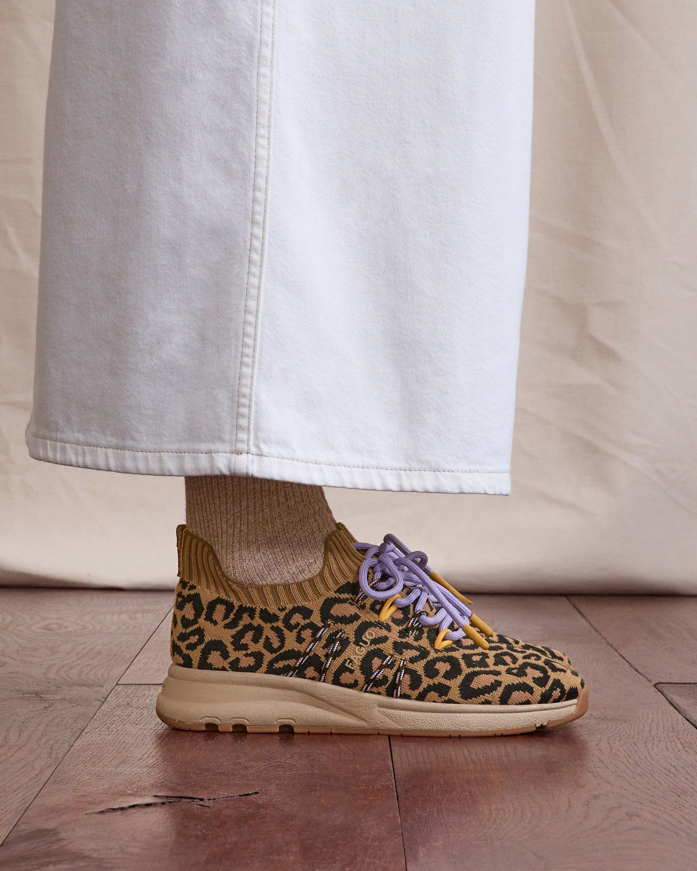 Running Heartwood Maille Brown/leopard