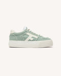 Tennis basses Walnut platform Tissu Green_variant