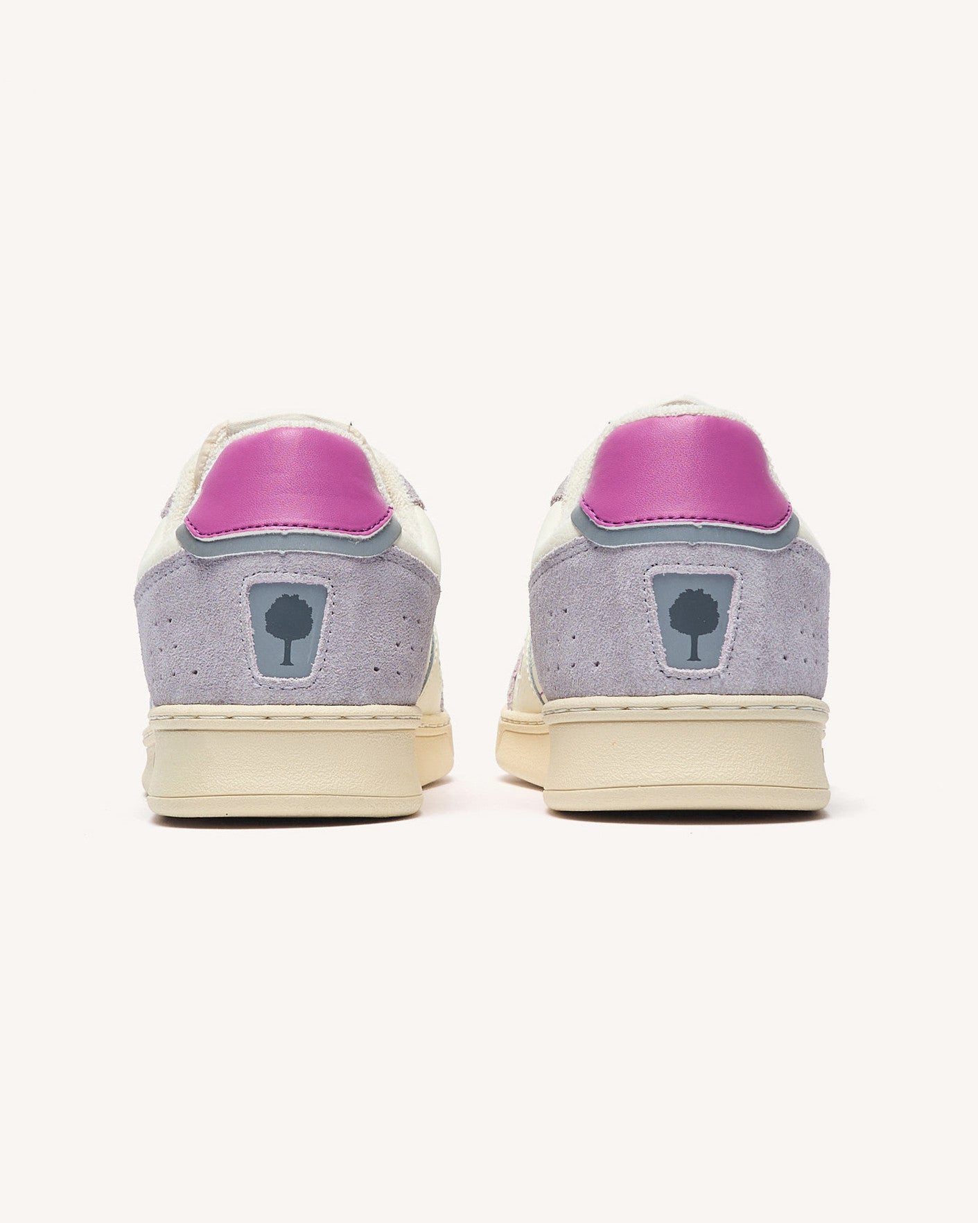 Baskets basses Commute 1 Cuir-suede White/dusty pink