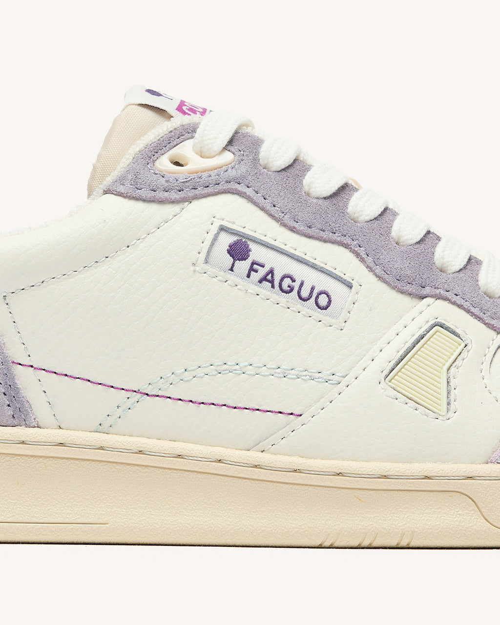 Baskets basses Commute 1 Cuir-suede White/dusty pink