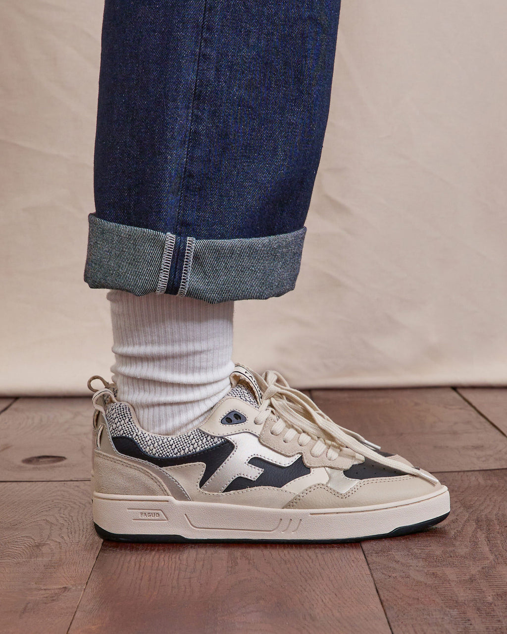 Baskets basses Dahlia Cuir-suede