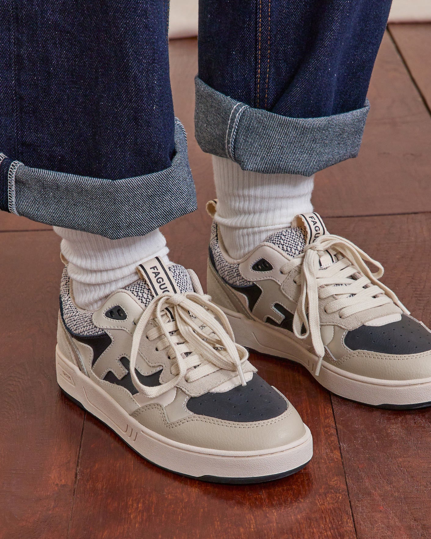 Baskets basses Dahlia Cuir-suede
