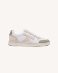 Baskets basses Hazel Cuir-suede White/light kaki_variant