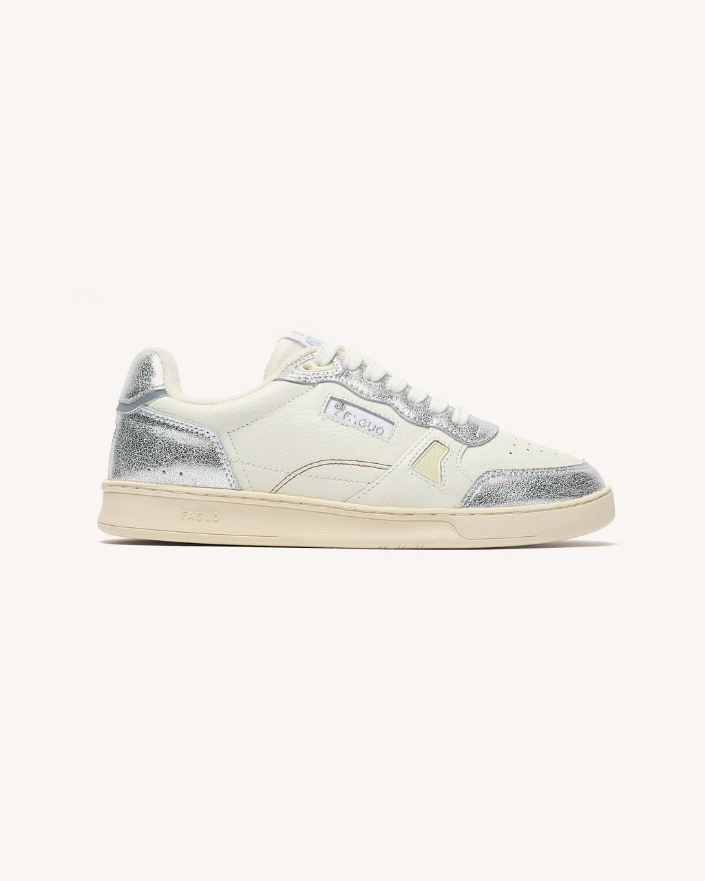 Baskets basses Commute 1 Cuir Off-white/silver