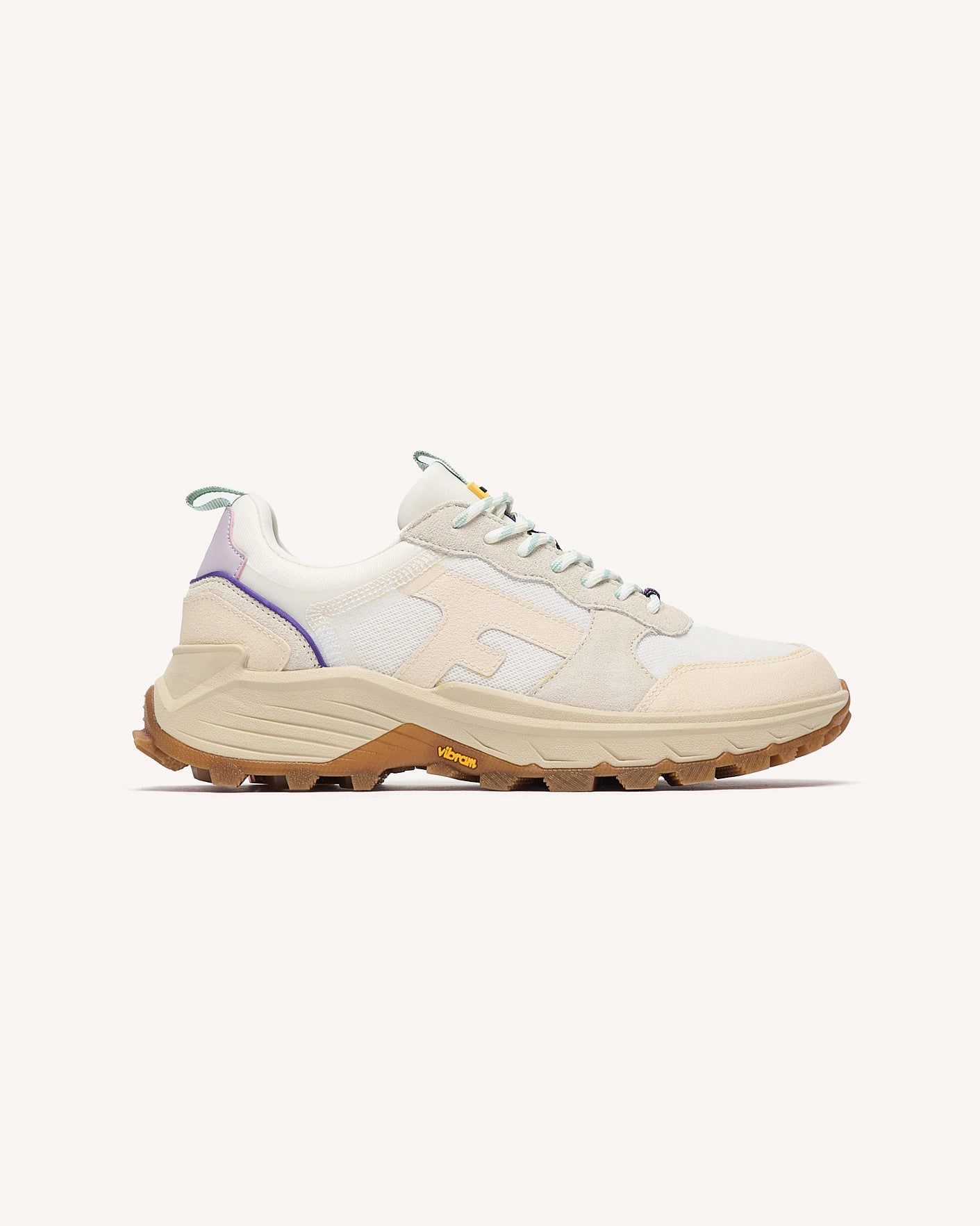 Running Hazel monstera Tissu-suede White/light green_variant