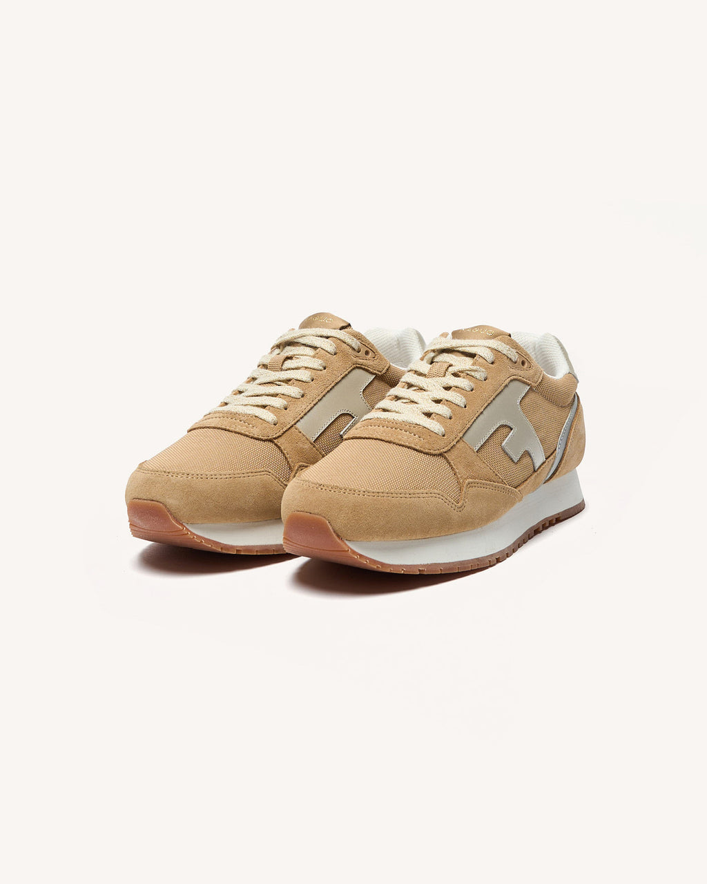 Running Elm Tissu-suede Beige/gold