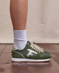 Running Elm Tissu-suede Kaki/gold