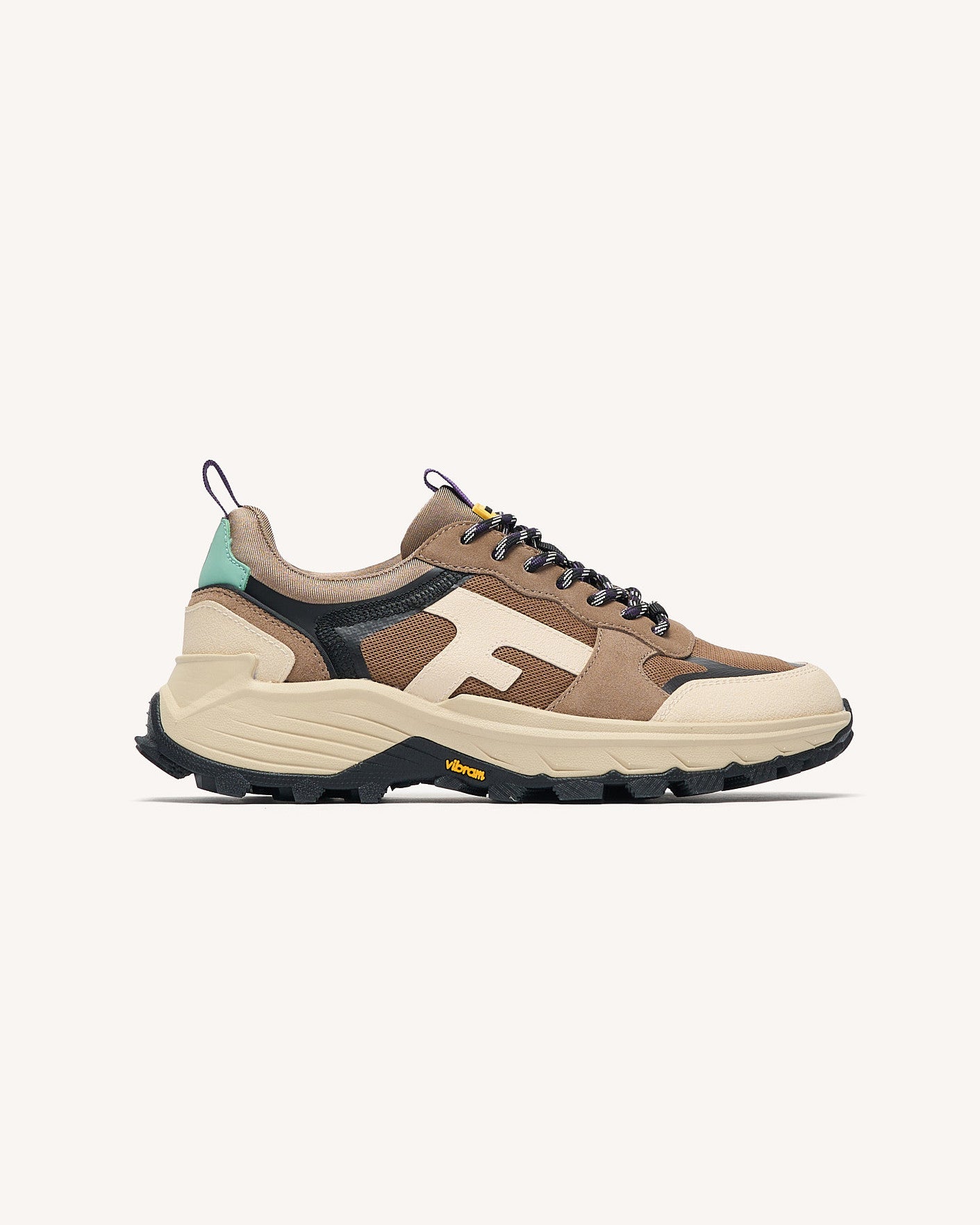 Running Hazel monstera Tissu-suede Light camel_variant
