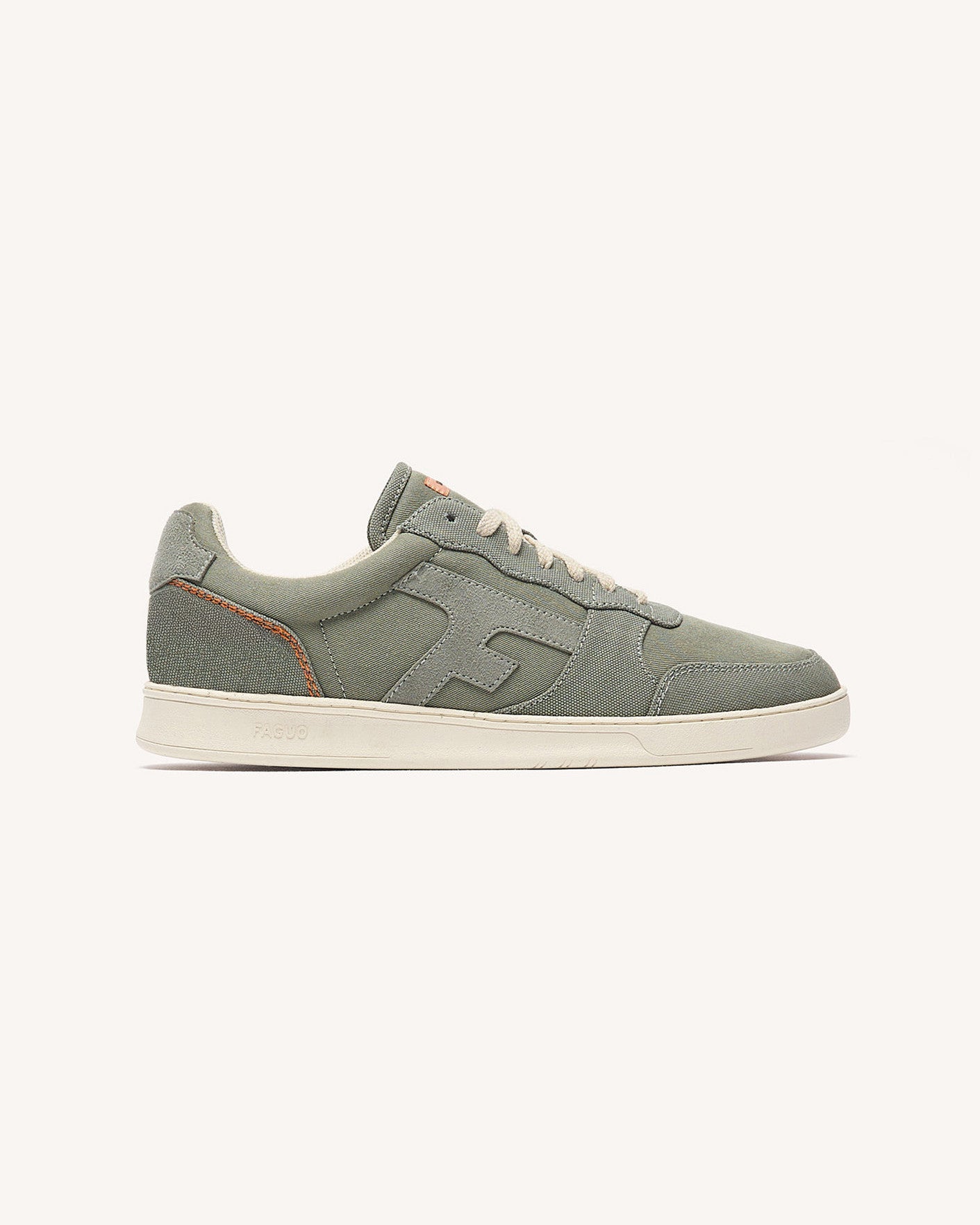 Baskets basses Hazel Tissu Dark kaki_variant