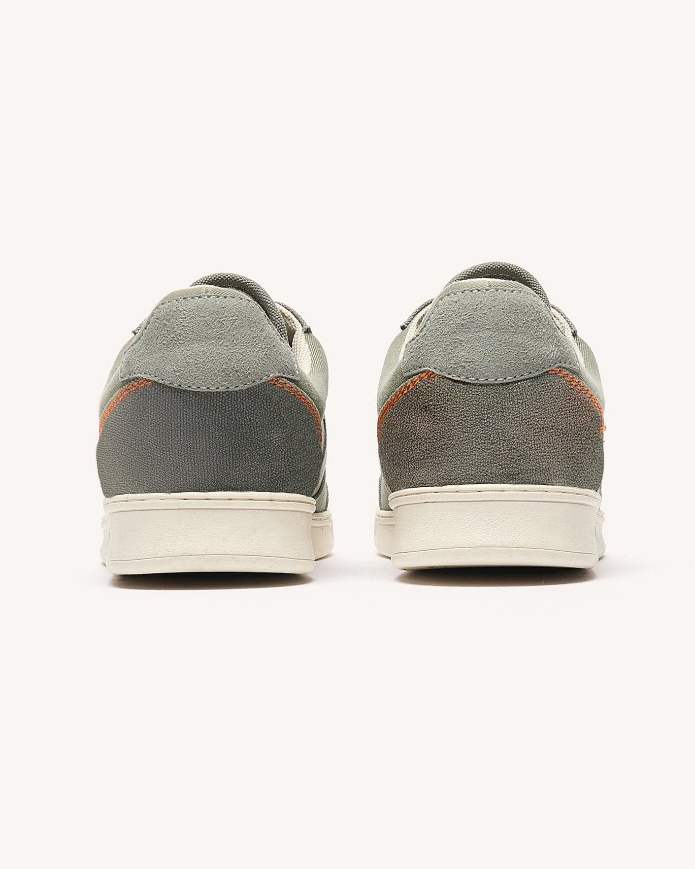 Baskets basses Hazel Tissu Dark kaki