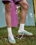 Low-top trainers Lumbo Suede Green