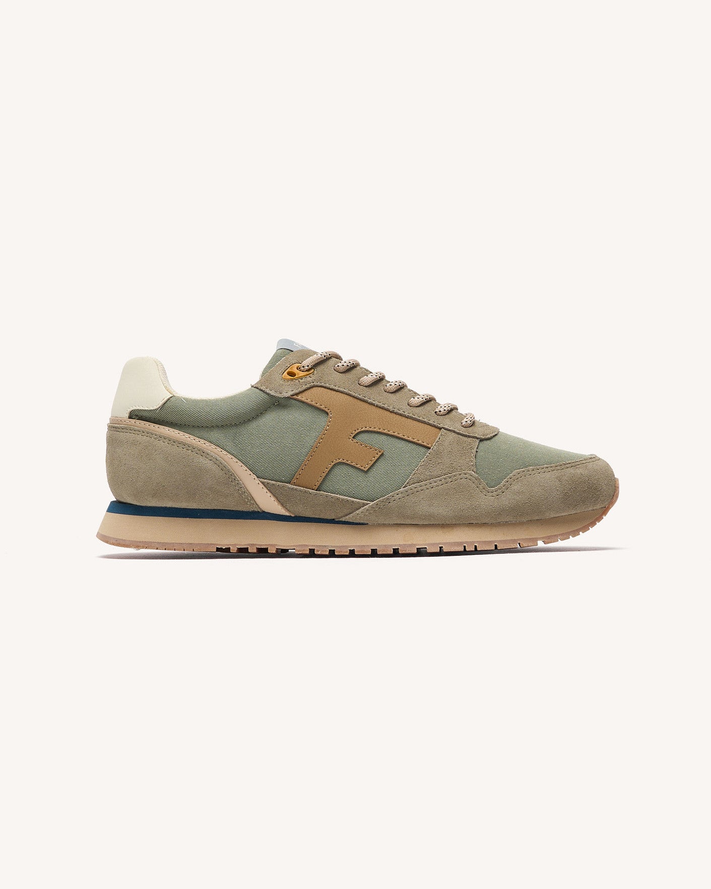 Running Elm Tissu-suede Dark kaki_variant