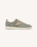 Baskets basses Palmer Suede-tissu Dark kaki_variant