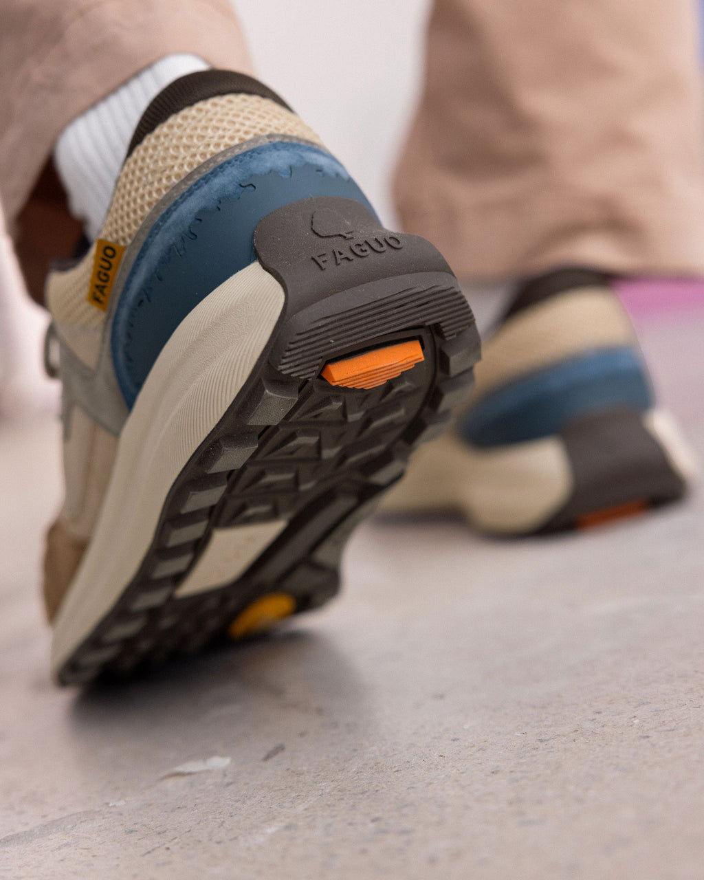 Running Limwood Suede-tissu