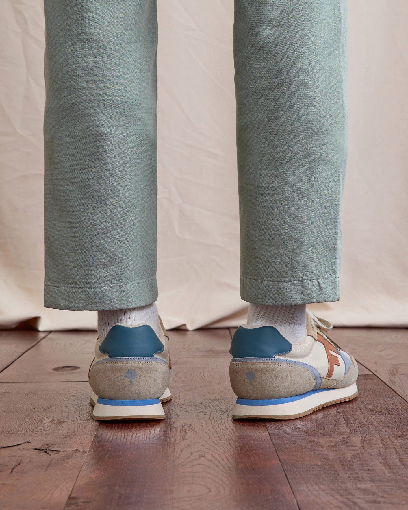 Running Elm Suede-tissu