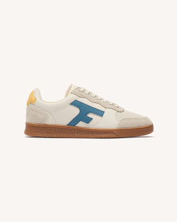 Lage sneakers Hazel van zwart leer en suède_variant