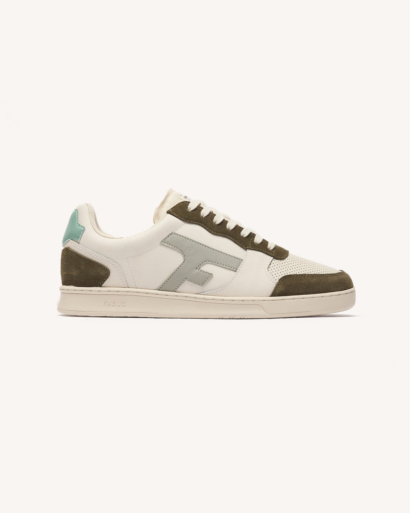 Baskets basses Hazel Cuir-suede Cream/nutmeg_variant