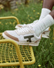 Low-top trainers Hazel Leather-suede White/beige/khaki