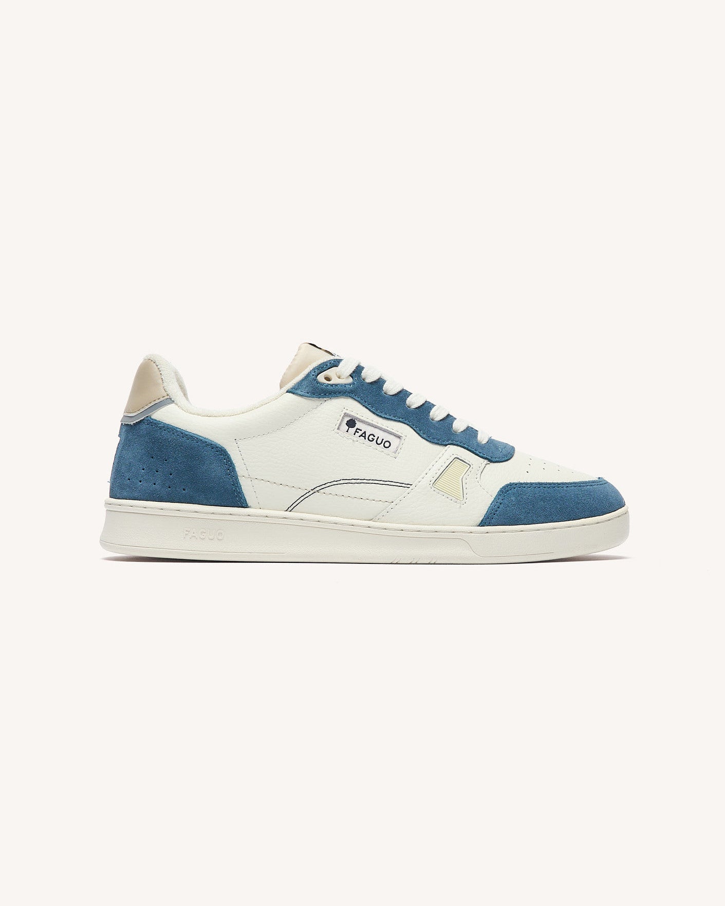 Baskets basses Commute 1 Cuir-suede Off-white/blue_variant