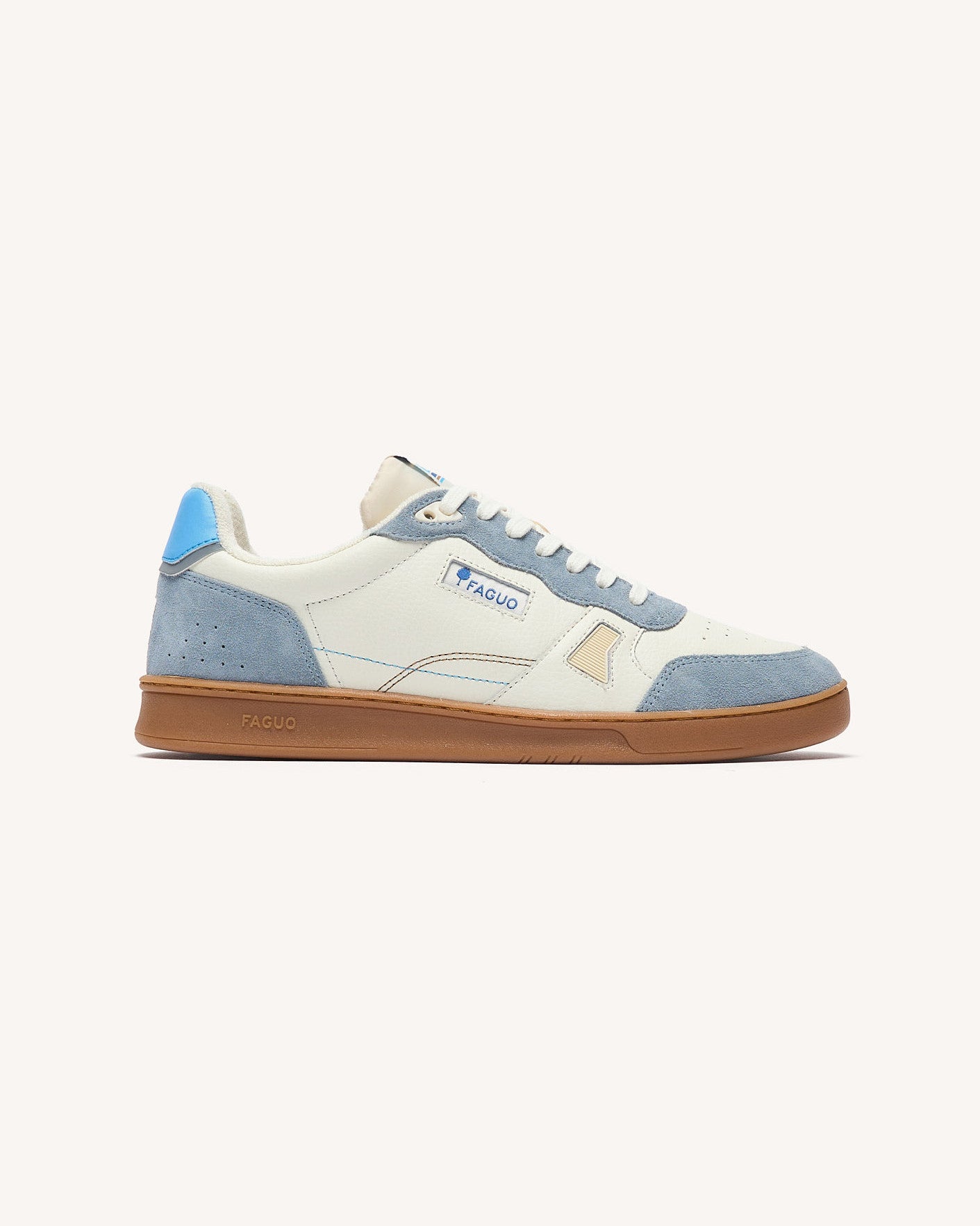 Baskets basses Commute 1 Cuir-suede White/blue_variant