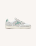 Baskets basses Palmer Cuir-suede White/light green_variant