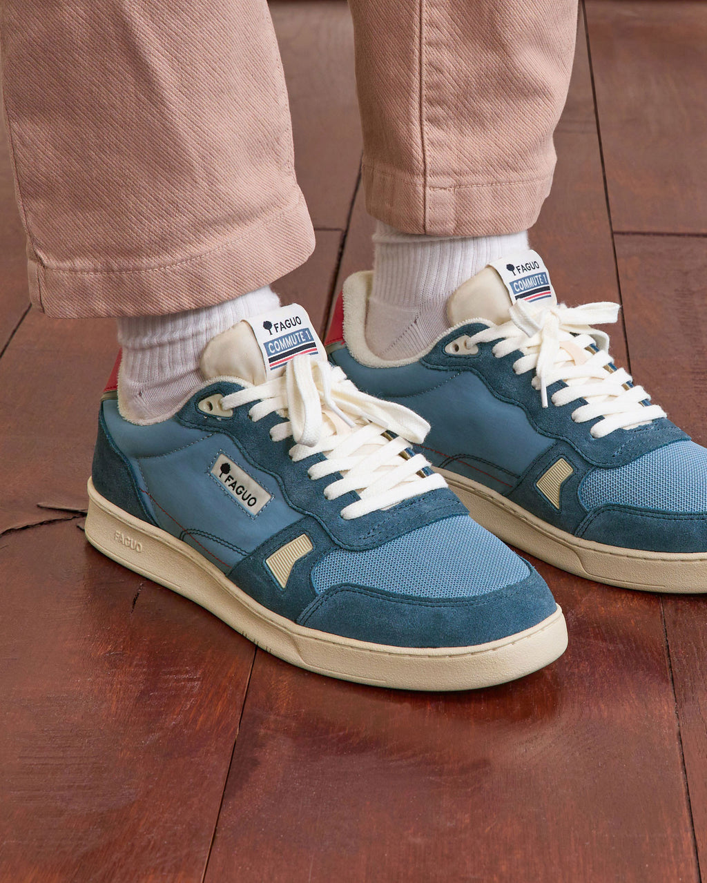 Baskets basses Commute 1 Tissu-suede