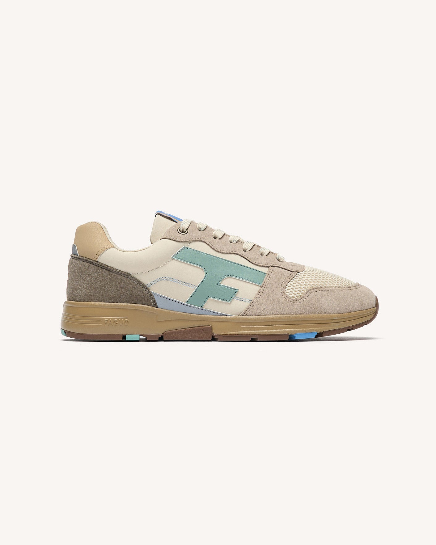 Running Olive Tissu-suede Cream/grey_variant