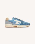 Running Olive Tissu-suede Medium blue melange_variant