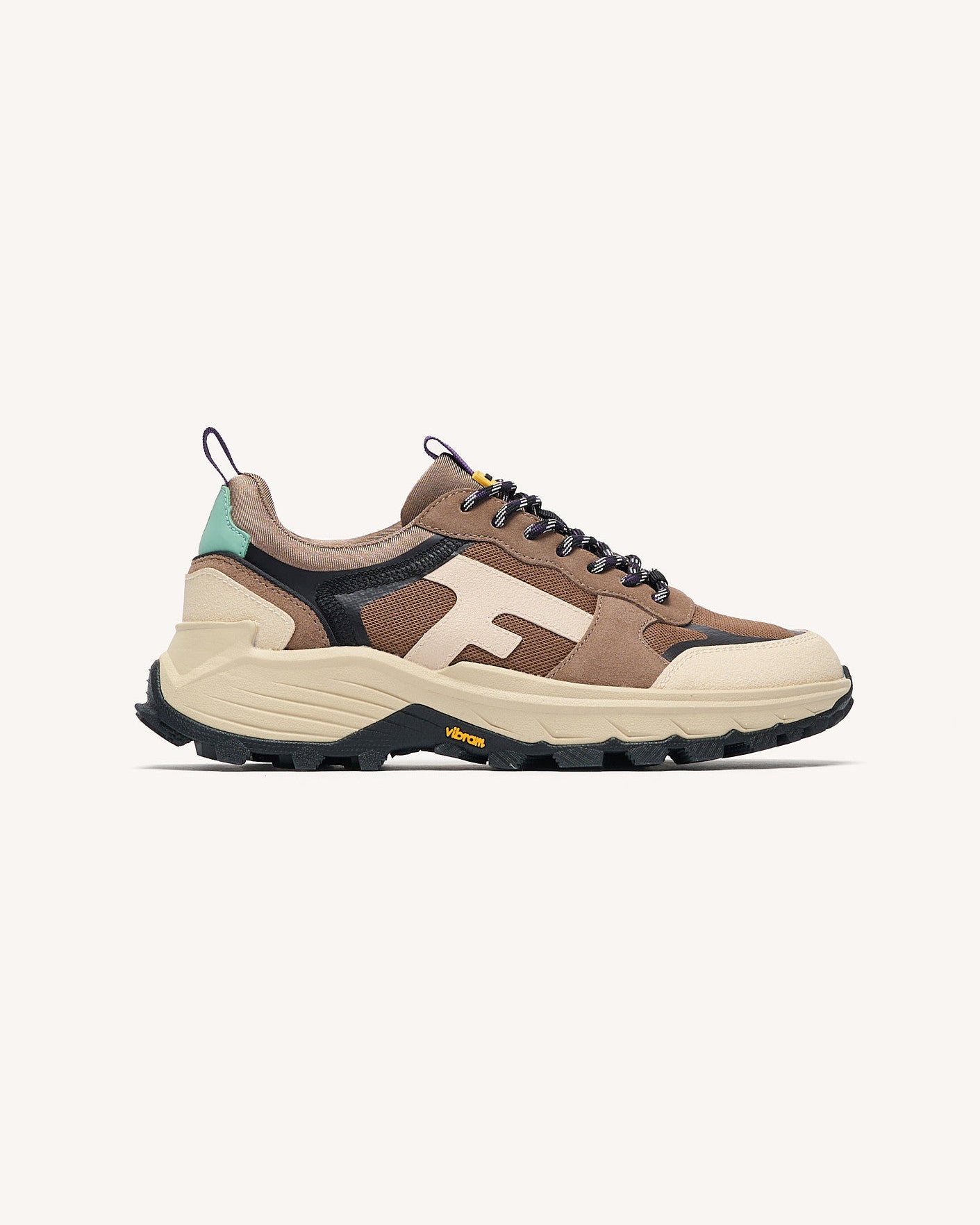 Running Hazel monstera Tissu-suede Light camel_variant