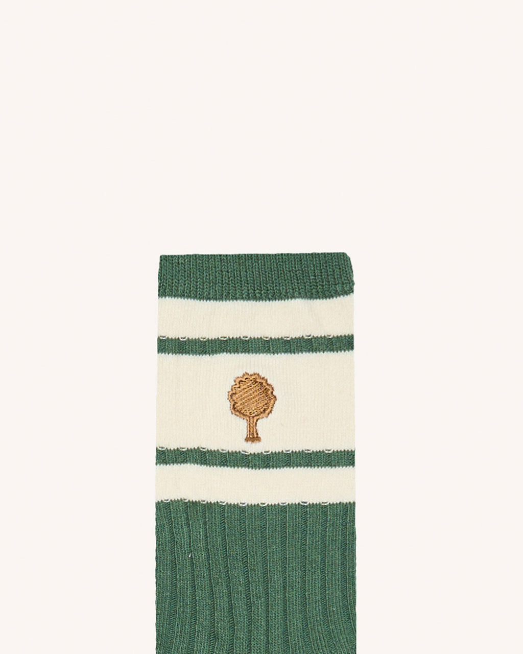 Chaussettes Short socks x3 Maille Cream/camel
