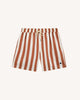 Maillot de bain Mimizan Chaine et trame Brick/ecru
