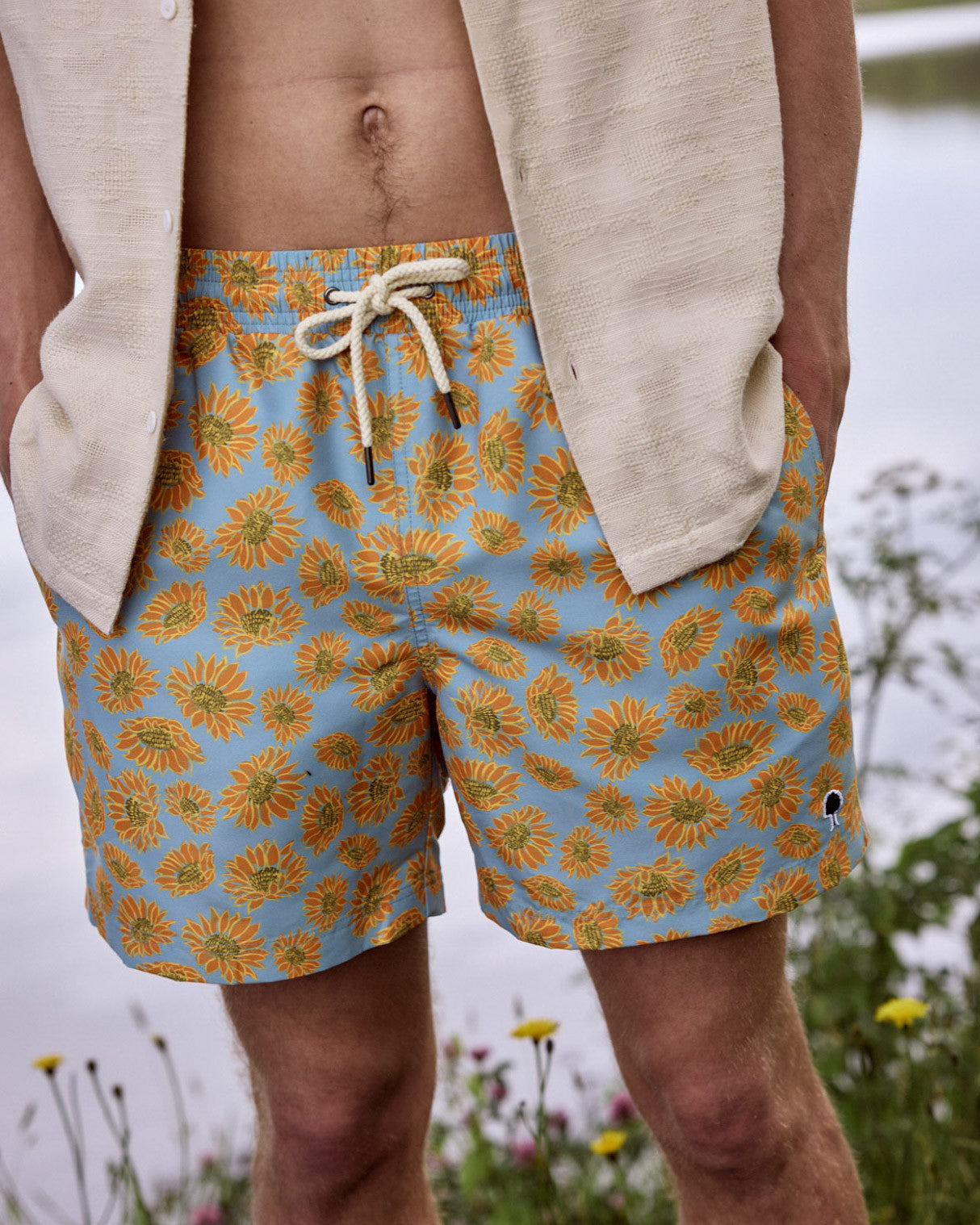 Maillot de bain Mimizan Chaine et trame Blue/muticolor
