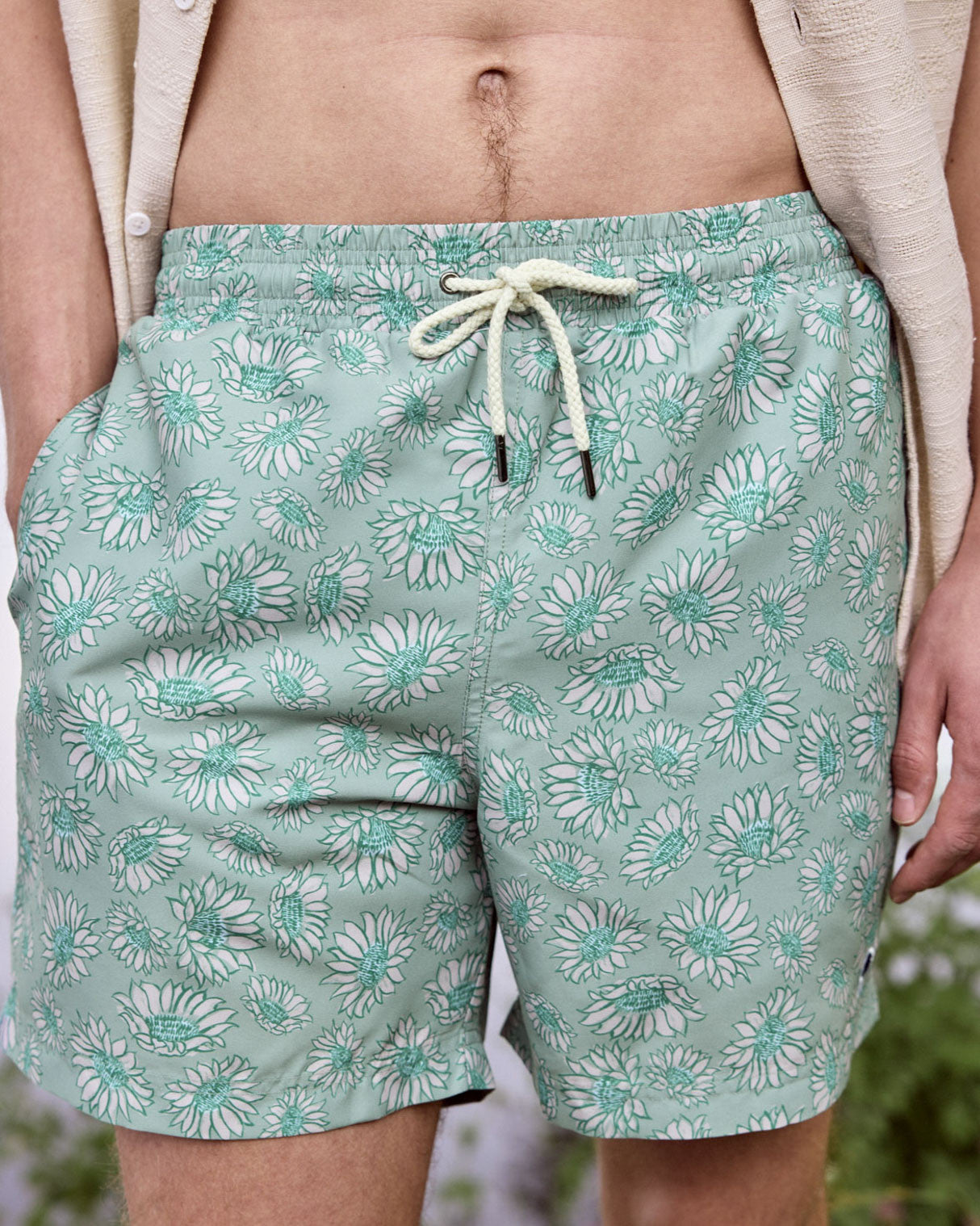 Maillot de bain Mimizan Chaine et trame Light green / multico
