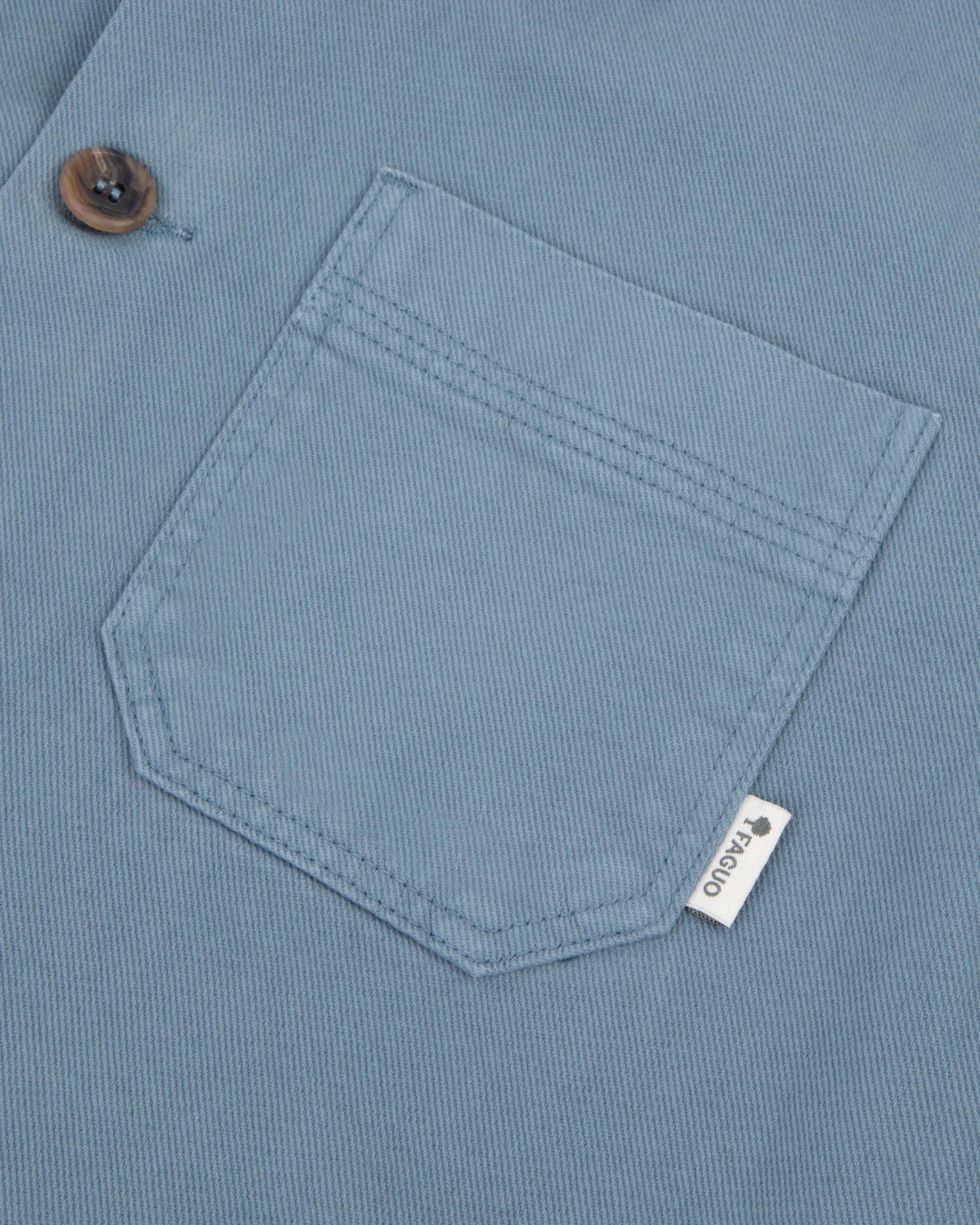 Veste Lorge Chaine et trame Blue
