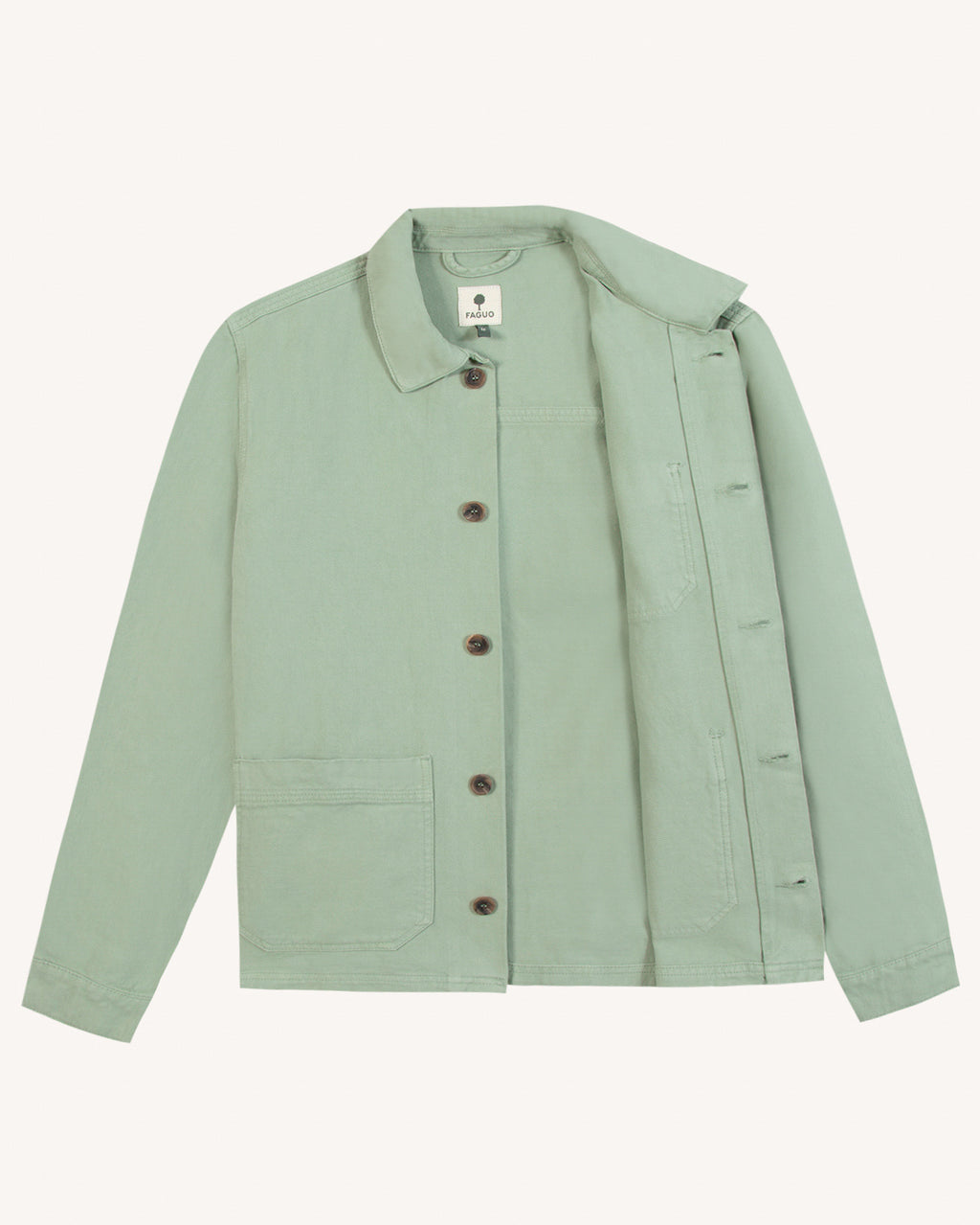 Veste Lorge Chaine et trame Green
