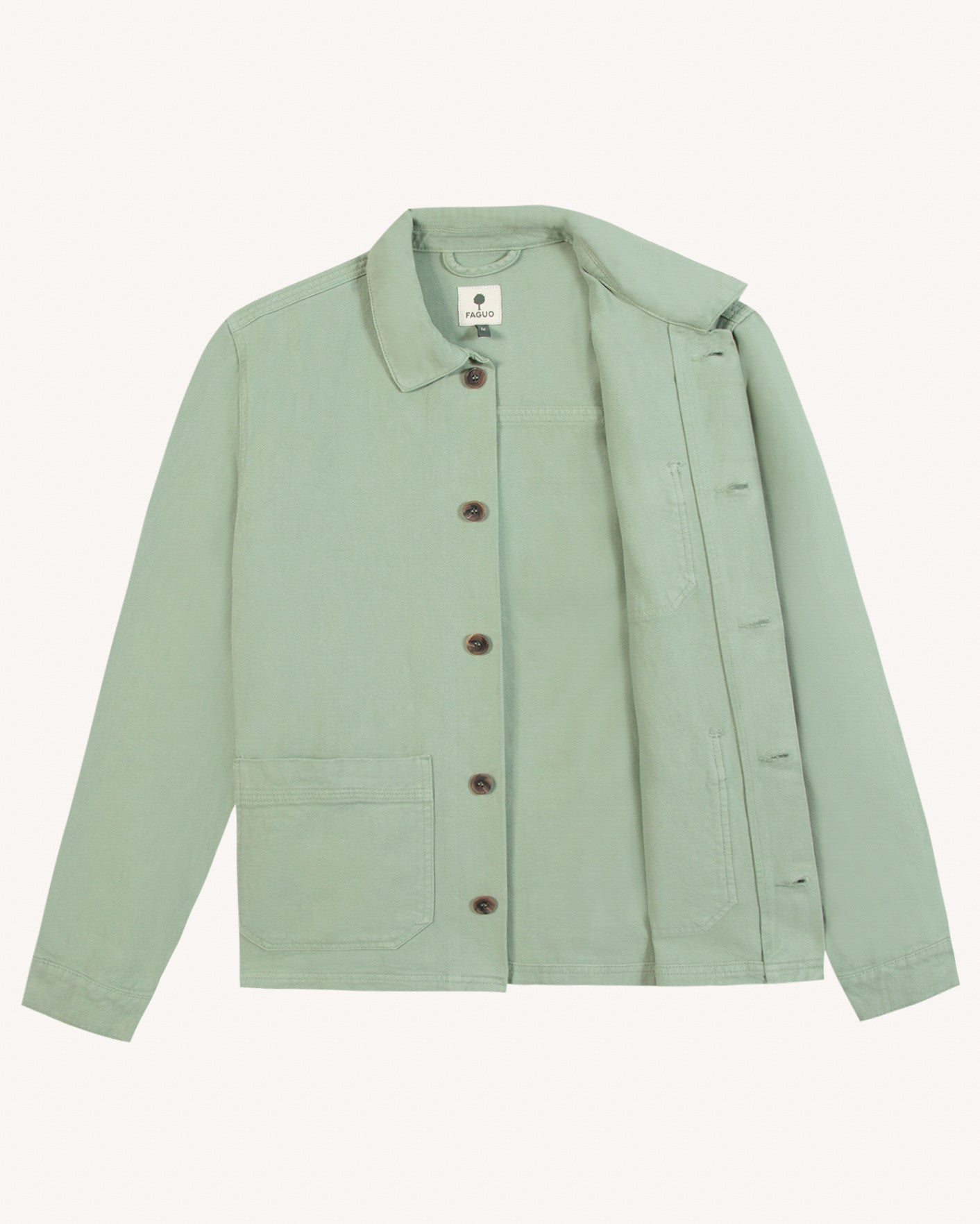 Veste Lorge Chaine et trame Green
